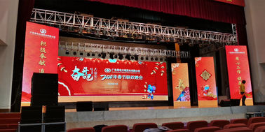 P3 Indoor LED Video Display Panel với độ sáng 2500nits và thiết kế kết nối cắm không khí