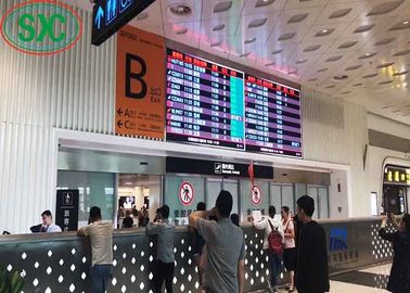 P4 hộp sắt / thép ngoài trời màu đầy đủ màn hình thuê LED