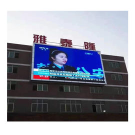 P10 Bên ngoài Full Color LED Die-Casting Aluminum Screen SMD2121 Chassis sắt / thép