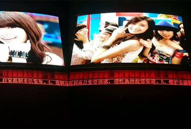 P2.5 Nhóm phim mềm Quảng cáo LED linh hoạt màn hình đầy màu 4mm Pixel Cabinet thép cong