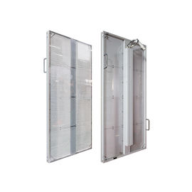 Trọng lượng nhẹ Màn hình Led Video Transparent Wall Mesh Billboard Glass Display chống nước Màn hình video led minh bạch