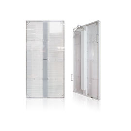Trọng lượng nhẹ Màn hình Led Video Transparent Wall Mesh Billboard Glass Display chống nước Màn hình video led minh bạch