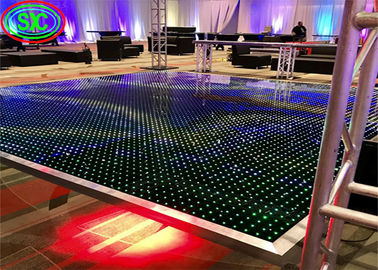 Trung Quốc SMD3535 Sound Active Dj Led Disco Dance Floor Bàn sợi chùm trắng ấm áp
