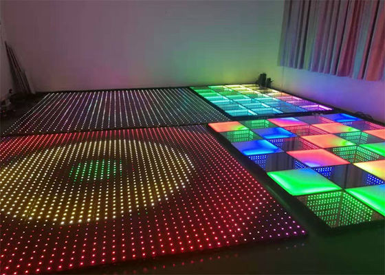 Giá tốt Trung Quốc SMD3535 Sound Active Dj Led Disco Dance Floor Bàn sợi chùm trắng ấm áp trực tuyến