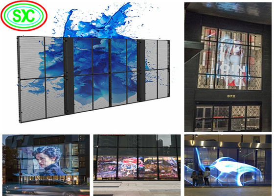 2500 Nits Màn hình LED trong suốt
