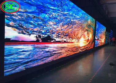 P8 ngoài trời LED Die-Casting màn hình nhôm, HD chống nước, Trung tâm mua sắm Video Wall