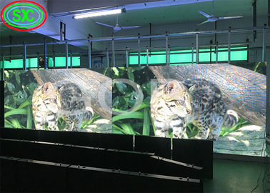 Tủ thuê nhôm đúc đúc 256 * 128mm Indoor Full Color LED Display GOB