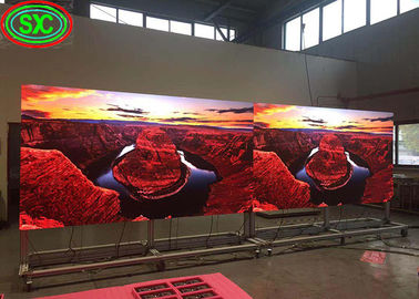Cho thuê/Đóng đúc hộp nhôm Video 320 * 160mm P5 Indoor Full Color LED Display Nhà hàng Khách sạn Nhà thờ