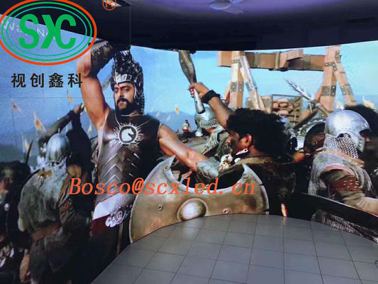 Màn hình LED sân khấu cho hình ảnh rõ ràng và sáng phù hợp với nền đám cưới, sân vận động hội nghị và các ứng dụng tiệc