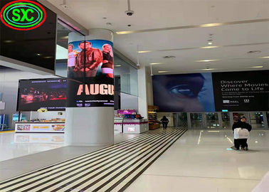 Độ sáng cao HD Thuê mô-đun mềm P2.5 P3 P4 P5 Nội thất cố định LED Phong cách hình trụ Video Wall