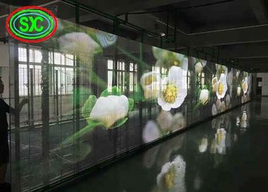 Độ sáng Màn hình LED trong suốt, Quảng cáo đầy màu LED