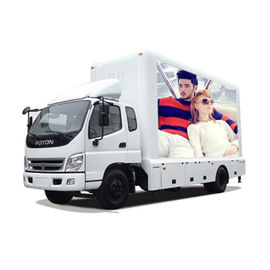 Màn hình quảng cáo ngoài trời chống nước LED Truck hiển thị P6 độ sáng cao Epistar Chip