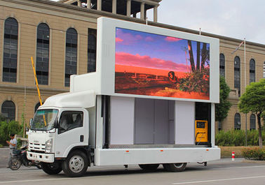 Bên ngoài Full Color Mobile Truck Led Display Panel Led Mobile Billboard Không thấm nước