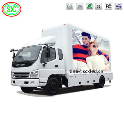 Full Color Led Mobile Truck P5 Mobile LED quảng cáo bảng quảng cáo màn hình ngoài trời