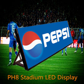 HD ngoài trời Tỷ lệ làm mới cao Full Color P8 Big Stadium LED Display Screen