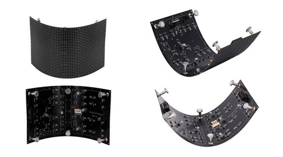 P4 Màn hình quảng cáo 3D ngoài trời có độ phân giải cao, bảng biển LED 320mm * 160mm Module