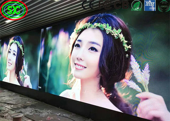 HD Cho thuê P3 màn hình video LED DIP346 quảng cáo LED Billboard AC110 / 220V