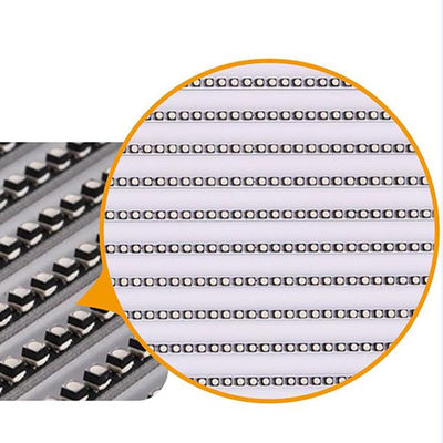 Màn hình LED trong nhà trong suốt P3.9-7.8 Full Color SMD Curved Led Video Wall Glass For Showcase