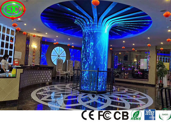 Màn hình LED Full Color HD trong nhà với tỷ lệ làm mới cao, phù hợp với sảnh khách sạn, buổi hòa nhạc