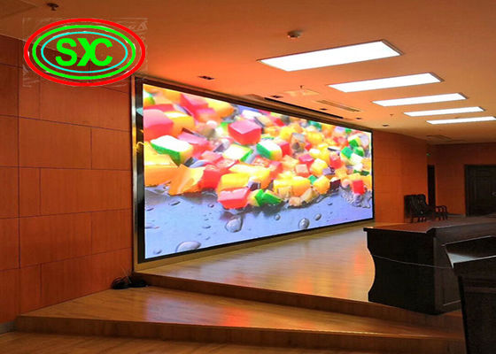 P3.91 HD Tấm màn hình nhôm RGBLED Full Color Die-Casting High Refresh Rate 500 * 1000MM Cabinet