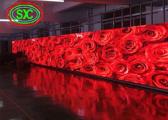 SMD 3528 P6 Lớn RGB LED Die-Casting màn hình nhôm IP65 Long Life Indoor LED TV Wall