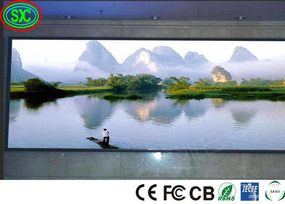Phòng hội nghị có thể lập trình linh hoạt P4 P5 64 * 32 Màn hình LED SMD trong nhà