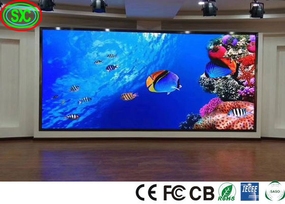 Phòng hội nghị có thể lập trình linh hoạt P4 P5 64 * 32 Màn hình LED SMD trong nhà