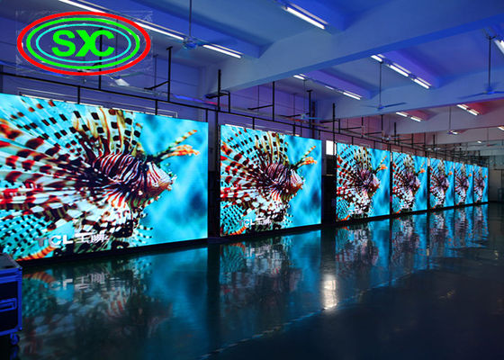 Nội thất Full Color P4 SMD LED Display Module 256 * 128mm 1/8 quét để tiết kiệm năng lượng và bảo vệ môi trường