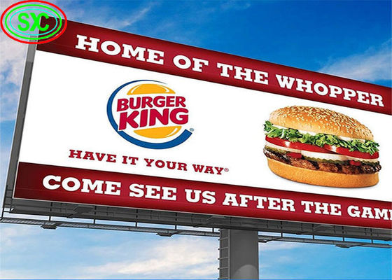 Full Color P6 Big Outdoor Waterproof Advertising Billboards Với Bảo hành 3 Năm