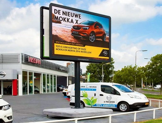 Ngoài trời P10 Full Color SMD Waterproof LED Video quảng cáo Billboard 320 * 160mm