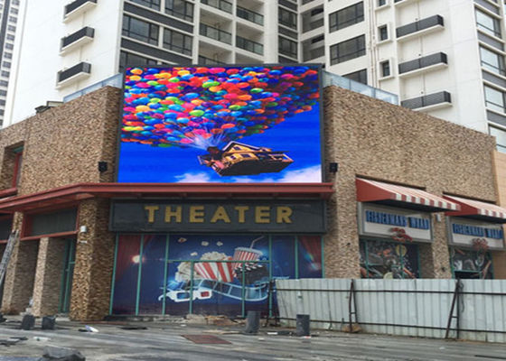 P6 ngoài trời quảng cáo thương mại đầy màu sắc quảng cáo LED Video tường bảng quảng cáo kỹ thuật số