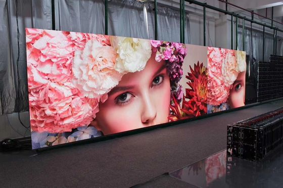 Độ sáng cao Nội thất đầy màu sắc P5 320 * 160mm LED Video Wall Screen Cho thuê