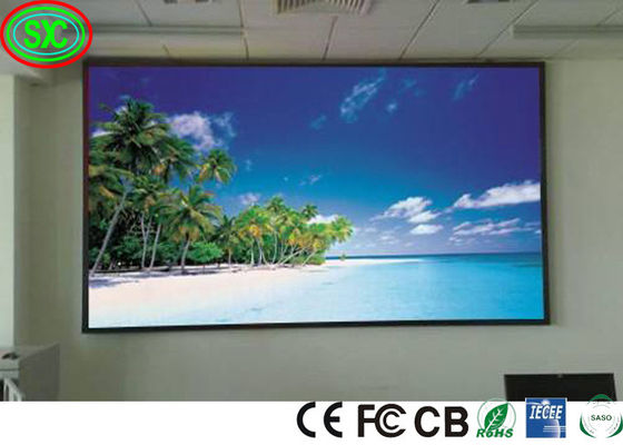 Phân đồ tường video LED 2,5mm, nhà thờ khổng lồ Smd đầy màu quảng cáo trong nhà