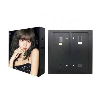 P10 màn hình LED nền SMD3535 Quảng cáo màn hình LED bên ngoài tủ thép