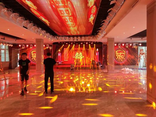Màn hình tường video LED nội thất P4 đầy màu tiết kiệm năng lượng cho phòng họp nhà thờ