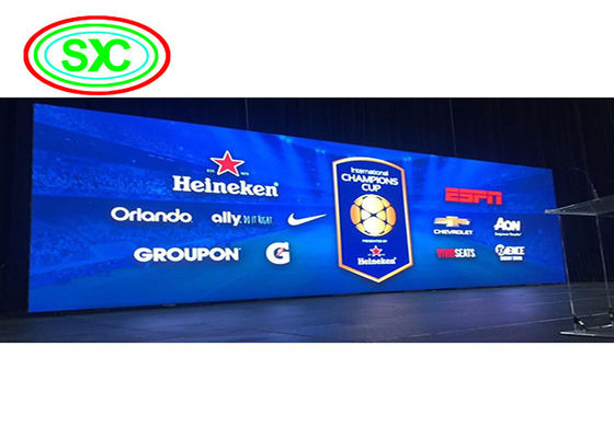 Độ sáng cao Full Color RGB P6 LED Cho thuê màn hình 960Mm X 960Mm Nội thất