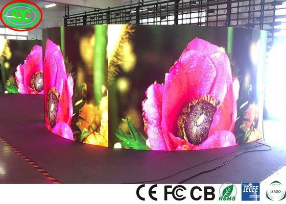 Kim loại Không Mosaic Ultra HD IP43 SMD2121 P3.91 Indoor Stage màn hình LED màn hình hiển thị quảng cáo thương mại
