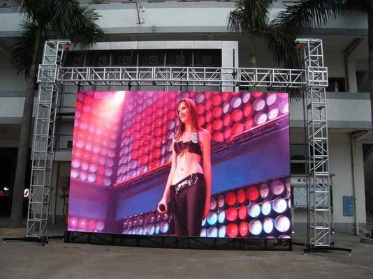 Giá tốt Màn hình LED quảng cáo P4.8500x1000mm bảng đúc khuôn cao sáng đầy đủ màu sắc Màn hình led ngoài trời Nationstar SMD 1921 trực tuyến