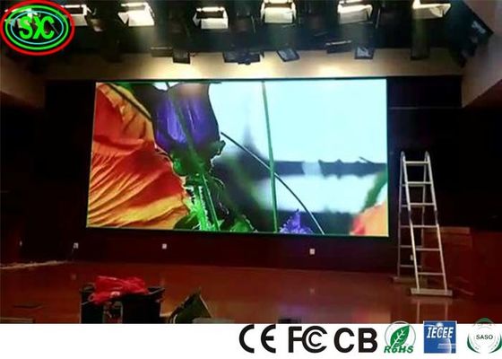 Màn hình LED đầy màu trong nhà lớn linh hoạt 111111 pixel / M2 1300 độ sáng / M2 P3