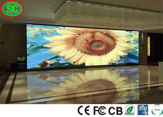 Màn hình LED đầy màu trong nhà lớn linh hoạt 111111 pixel / M2 1300 độ sáng / M2 P3