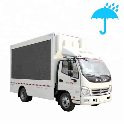 Màn hình Led xe tải cỡ lớn P6 Quảng cáo thương mại cho rạp chiếu phim ngoài trời trên xe / Van