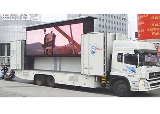 Độ sáng cao P5 P6 Bus Full Color Back Window LED Video Wall Screen cho màn hình quảng cáo ngoài trời
