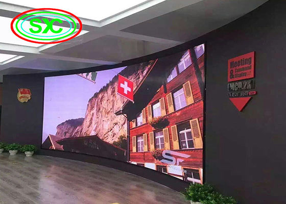 SMD2121 P4.81 RGB màn hình thuê LED, nội thất đầy đủ màu sắc 1500cd / sqm 3 năm bảo hành