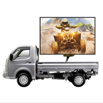 P10 Màn hình LED di động đầy màu / màn hình video LED ngoài trời cho quảng cáo