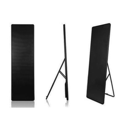 Nội thất đầy màu sắc P2.5 độ dày cao 2500cd / m2 Lớp sàn đứng LED màn hình poster