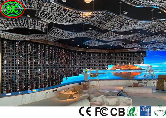 Ultra-High Brightness P5 Cho thuê màn hình nền LED với cấu trúc đa vòng