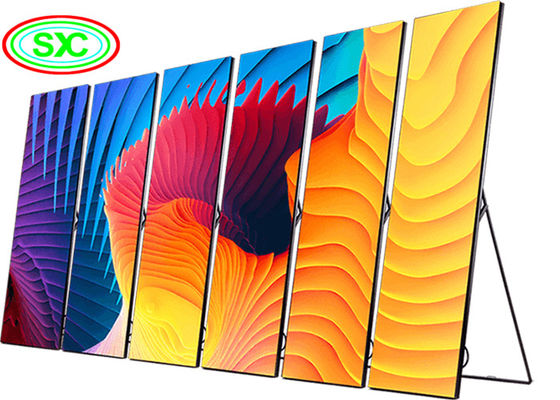 SMD2121 1200cd / sqm P2.5 Led Poster Màn hình 3G 4G Hệ thống dễ dàng di chuyển và lắp đặt