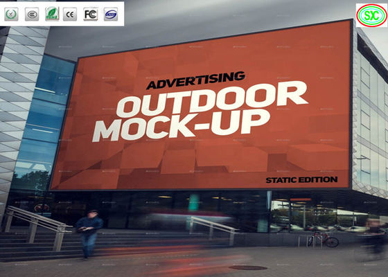 Hiệu suất cao đầy đủ màu sắc quảng cáo ngoài trời lớn Led Display Cho thuê P10