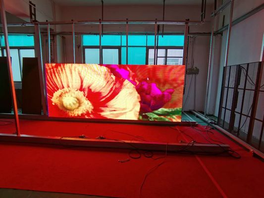 Cài đặt cố định P4 1500cd/M2 độ sáng Indoor hD Full Color Led Video Display