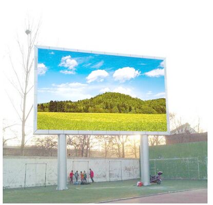 ngoài trời chống nước Cài đặt cố định Điện tử Led màn hình quảng cáo đầy màu sắc